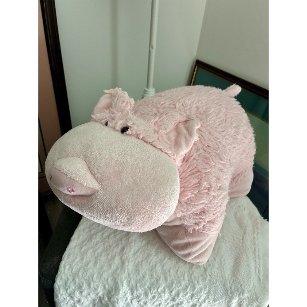 My Pillow Pets Pink Pig 2010 Large Stuffed Animal Plush Toy